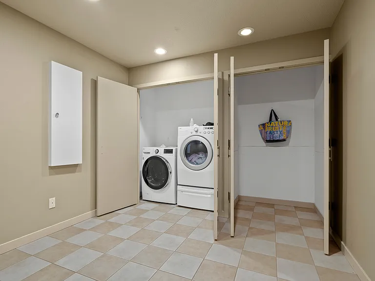 Washer and dryer