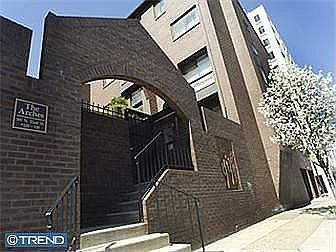 The Arches gated entrance