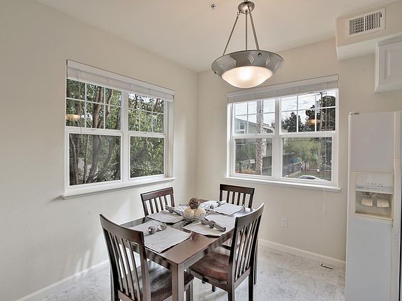 Dining area with 2 windows