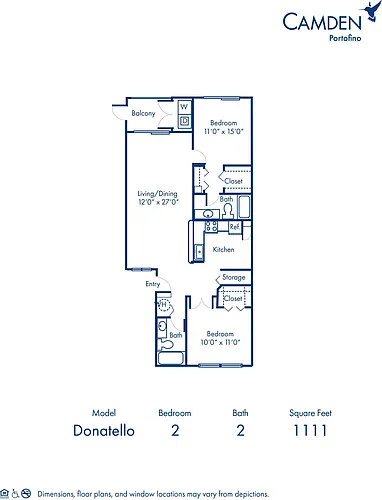 Floor plan Donatello