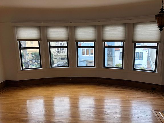 Upstairs unit photo, but the room design is the same.