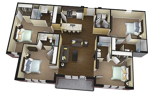 Floor plan Bretona I