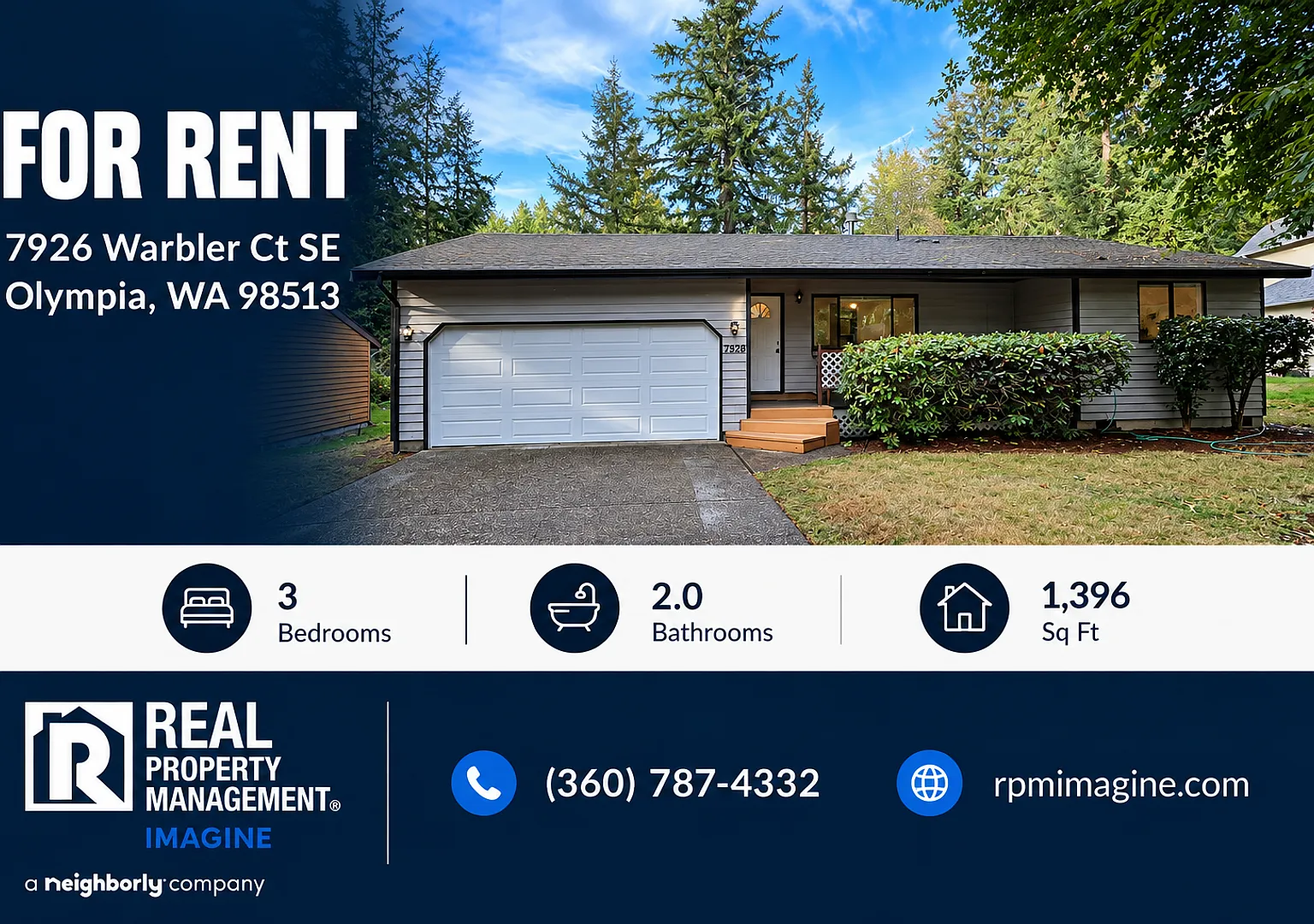 Check out this beautiful 3 bedroom, 2 bath spacious rambler — Photo 1