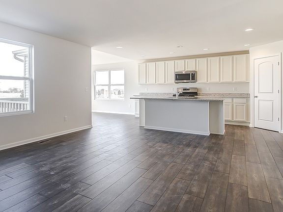 Bright open floorplan