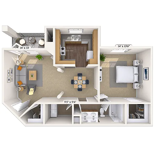 Floor plan 11B