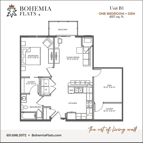 Floor plan B1