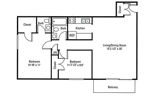 Floor plan 2E