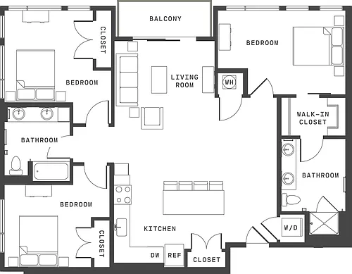 Floor plan C5B