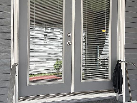 Exterior Double Door Entry