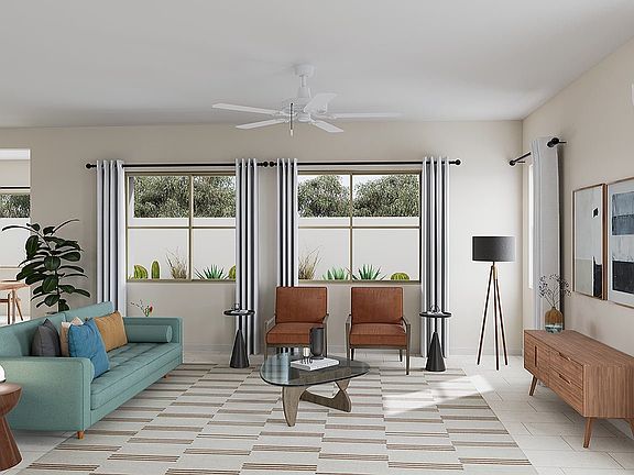 Sabino Plan 4506 Great Room Rendering