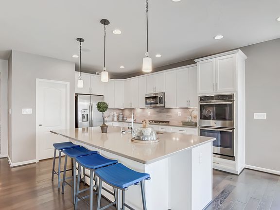 Kitchen with spacious island