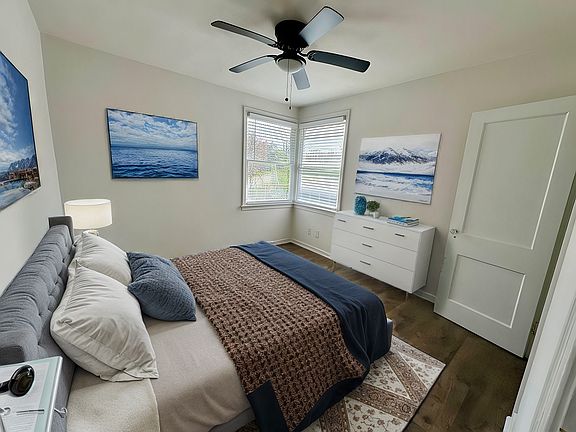 Virtually Staged Bedroom