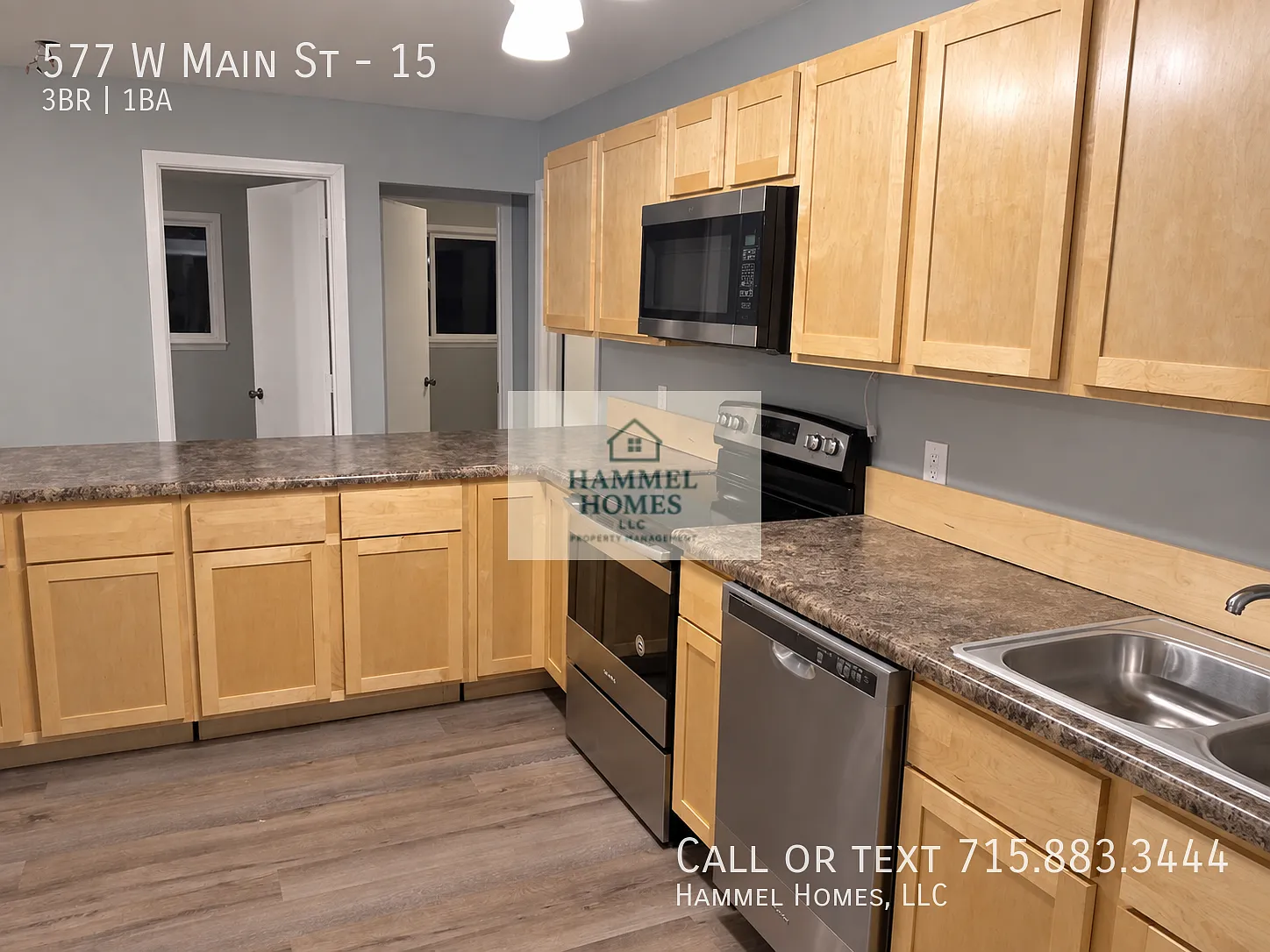3 bed, 750 sqft, $995 — Photo 2