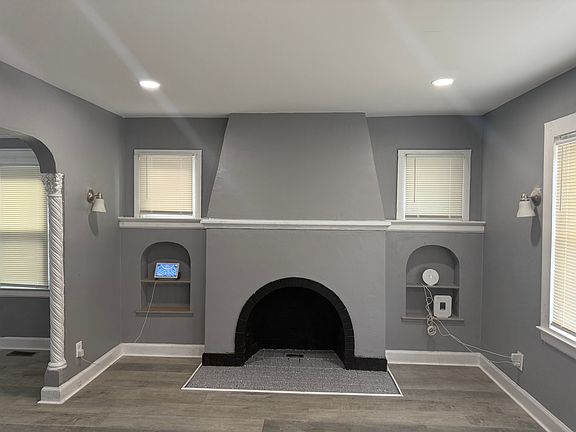 Living-room with Fireplace.