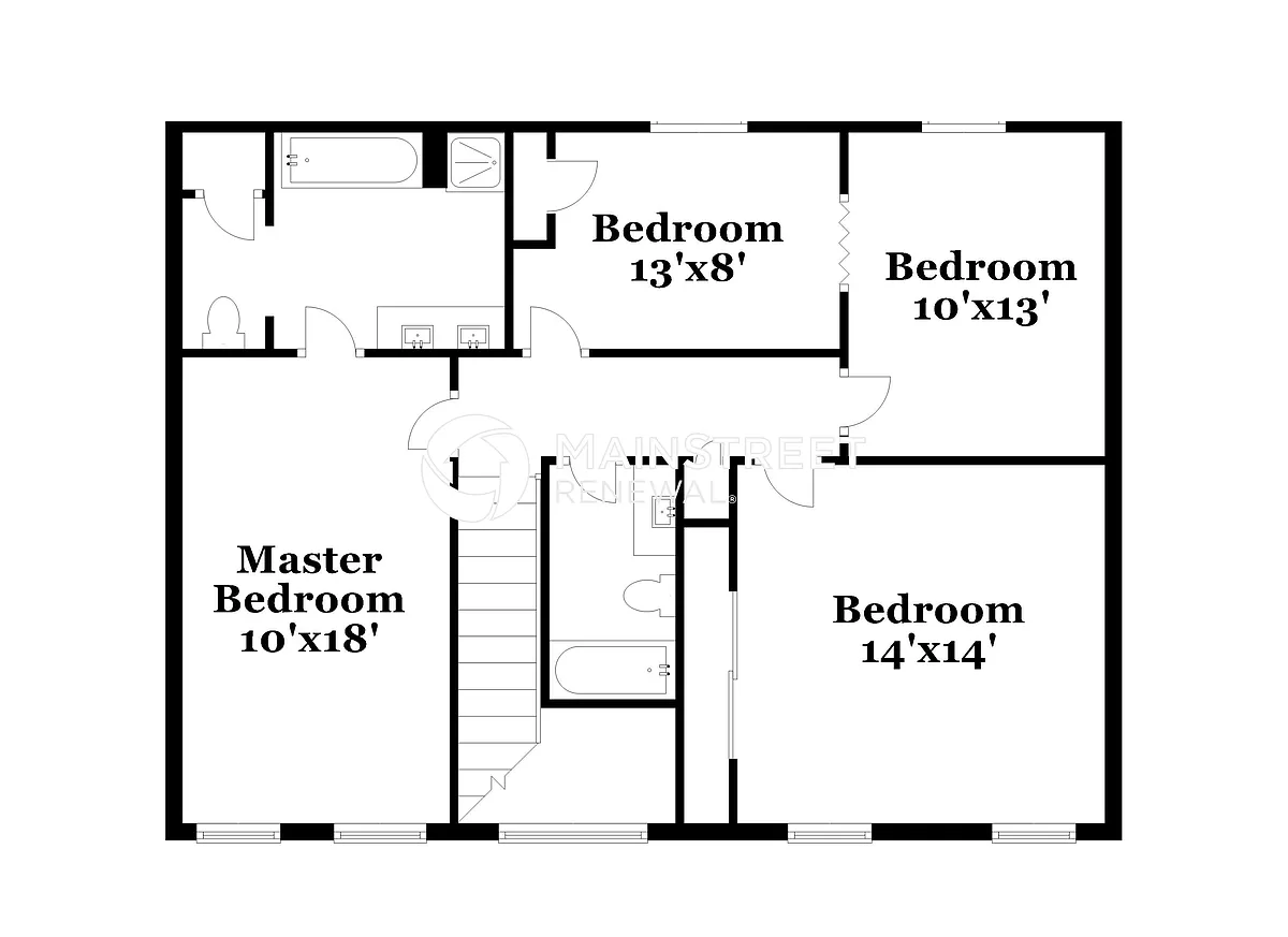 Floor Plan - 11519 Waterflower Ln