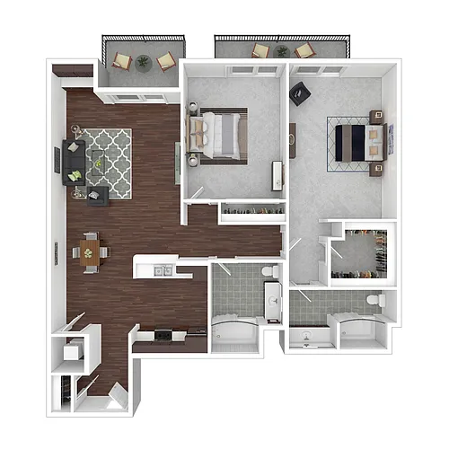 Floor plan B7