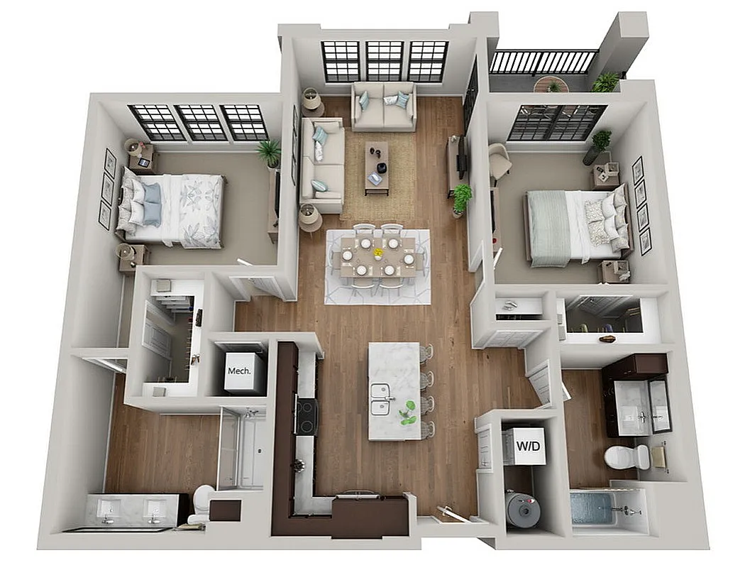 Floor plan 2A