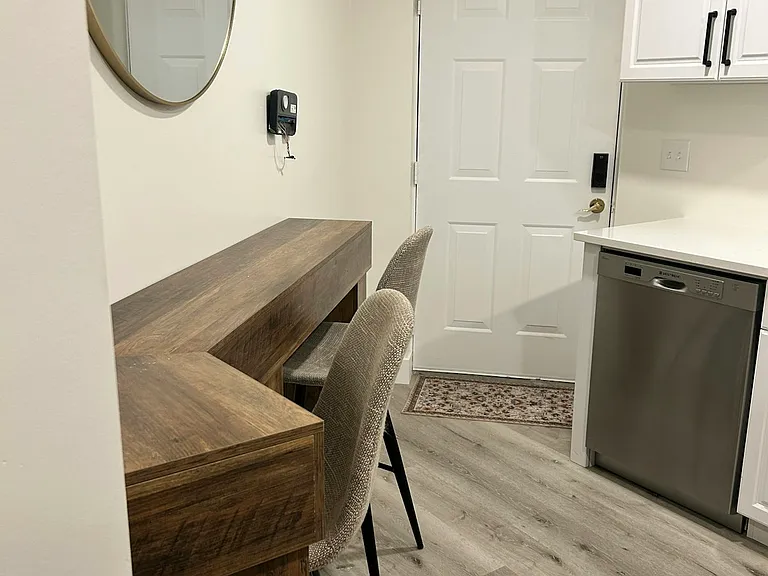 Kitchen with separate entrance