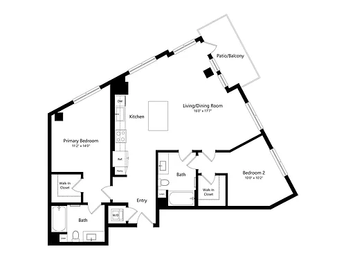 Floor plan B1