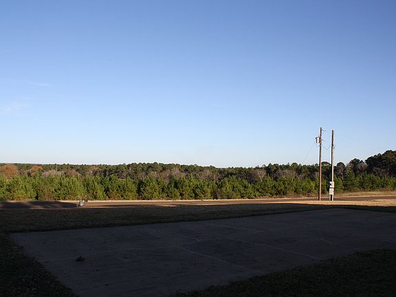 View facing east from porch