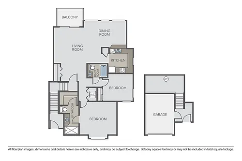 Floor plan Tremolo Townhome