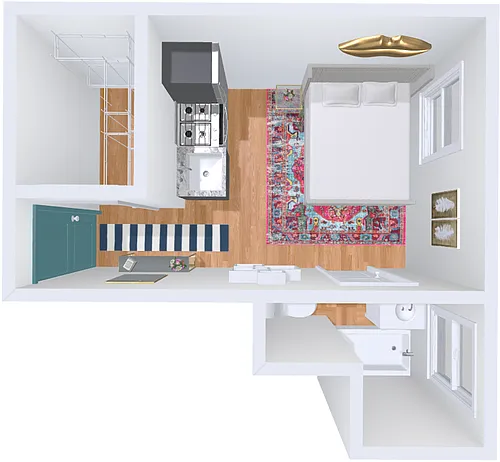 Floor plan studio 1