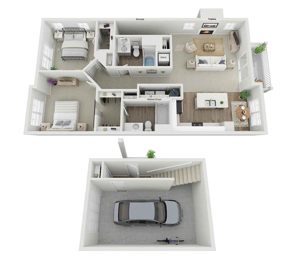 Floor plan D1