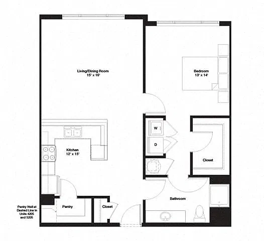 Floor plan 1H
