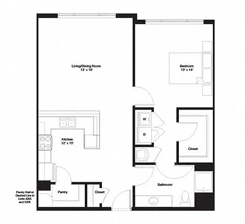 Floor plan 1H