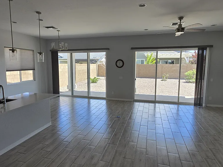 Living Room looking to backyard