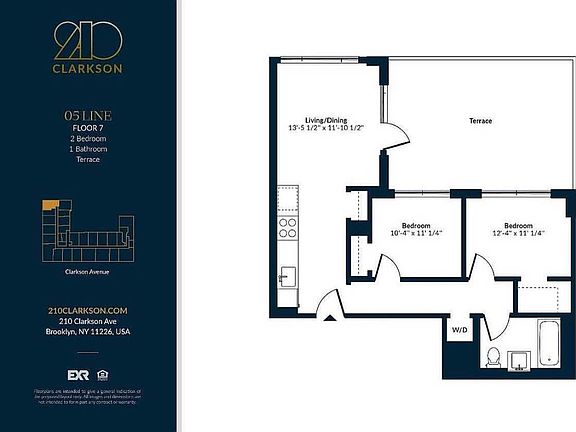 2nd image of 210 Clarkson Ave #706