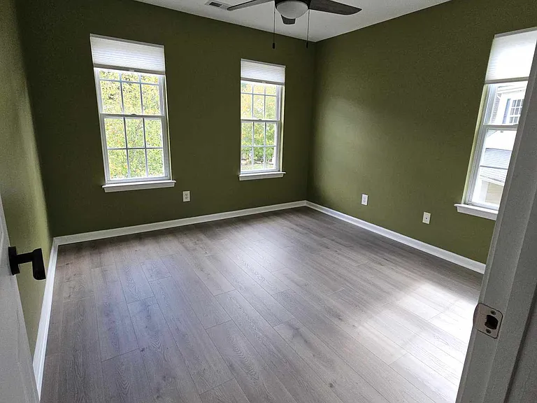 East-facing room