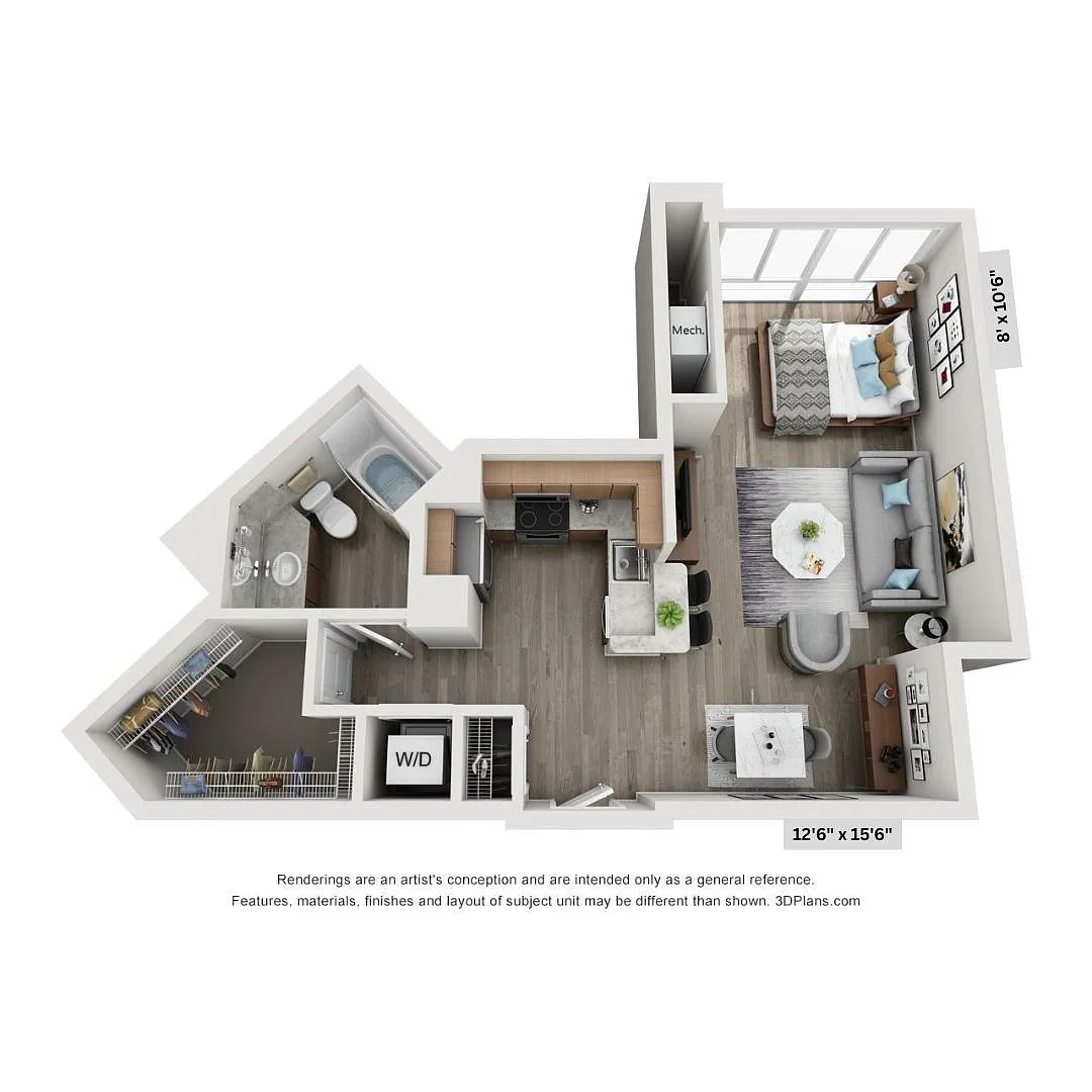 Floor plan Calvert