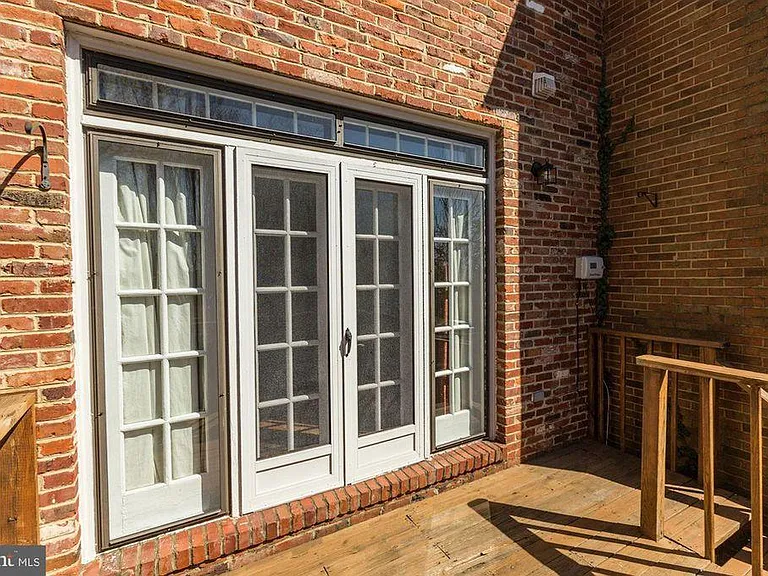 Deck with French Doors
