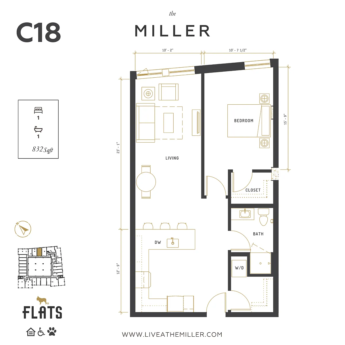 Floor plan C18