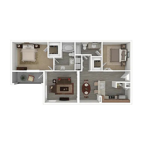Floor plan B1R