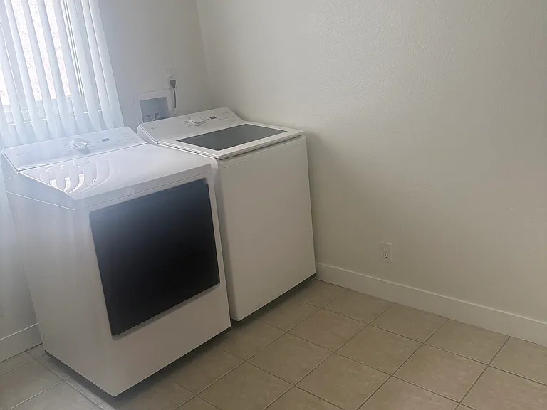 Laundry area