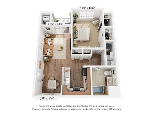 Floor plan Acacia