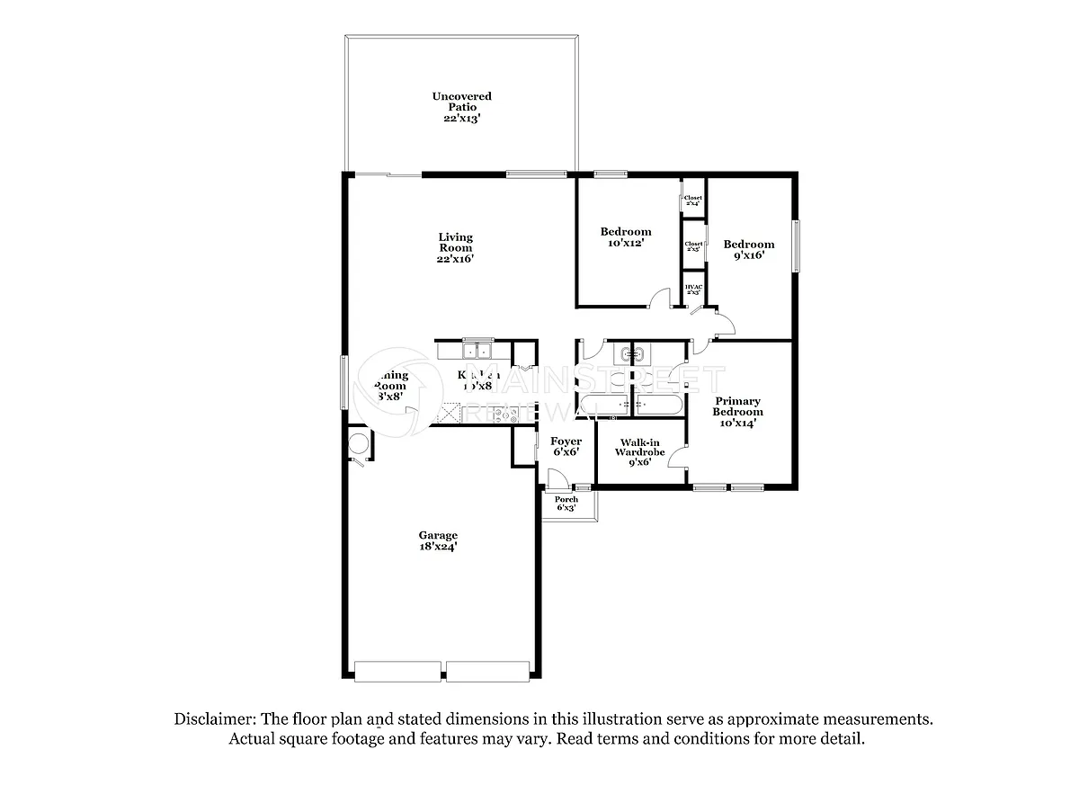 Floor Plan - 12423 Cannonade St