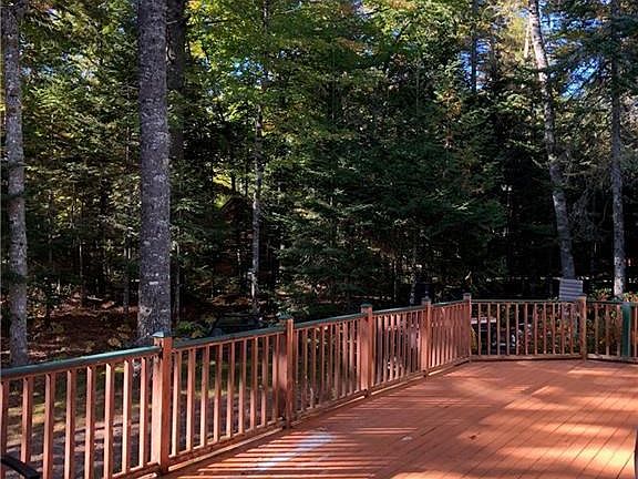 Porch on back and side of house is...