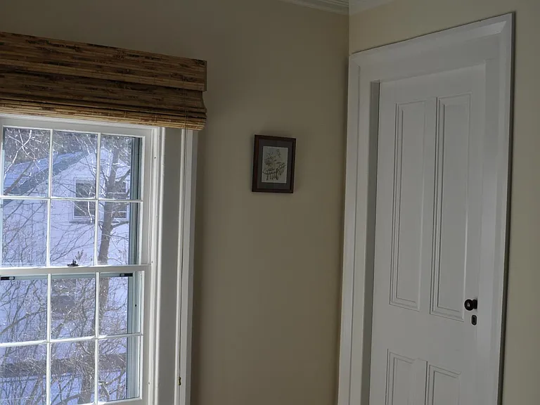 top of stairs - door to bathroom