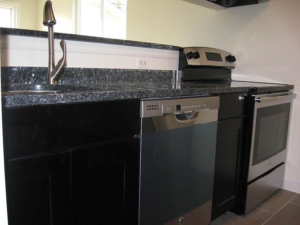 New stainless GE appliances