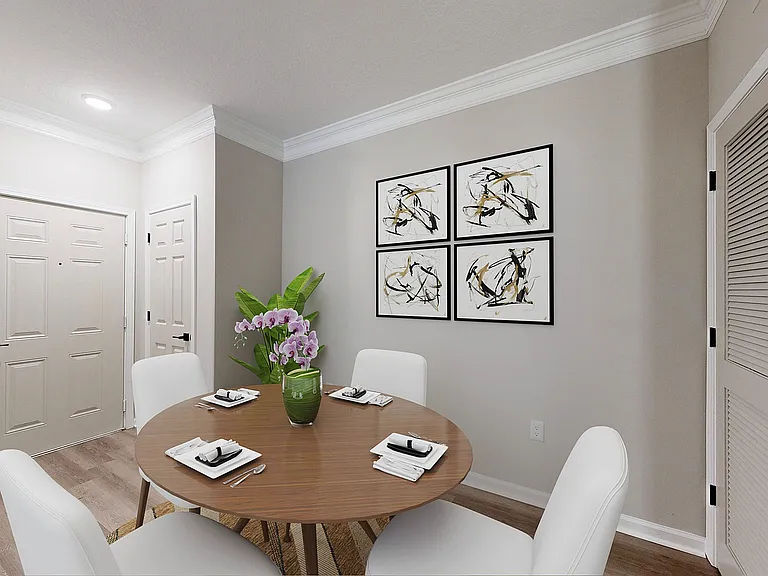 Welcoming dining room