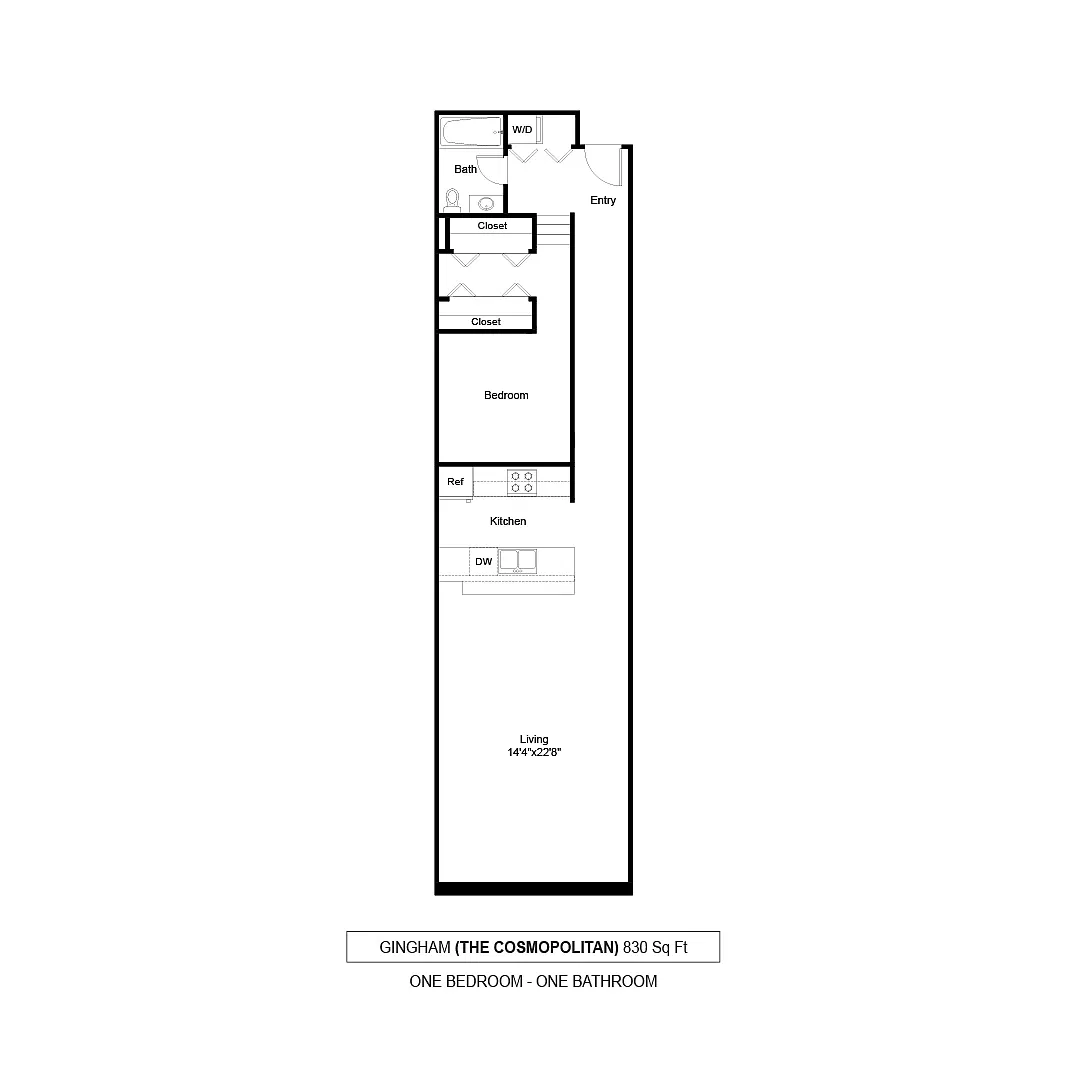 Floor plan Gingham