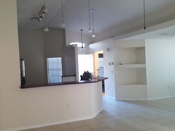 living room looking to the front, open floor plan