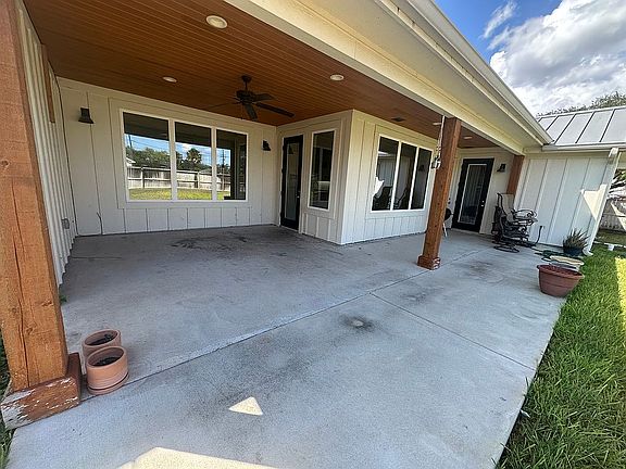 Back patio