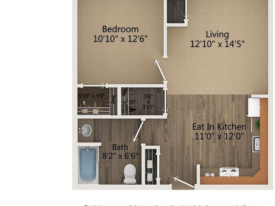 2nd image of 104 W Sunnyside St APT 103