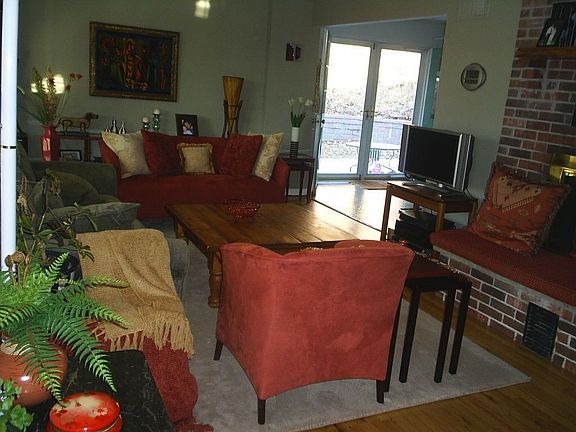 Light-filled living room