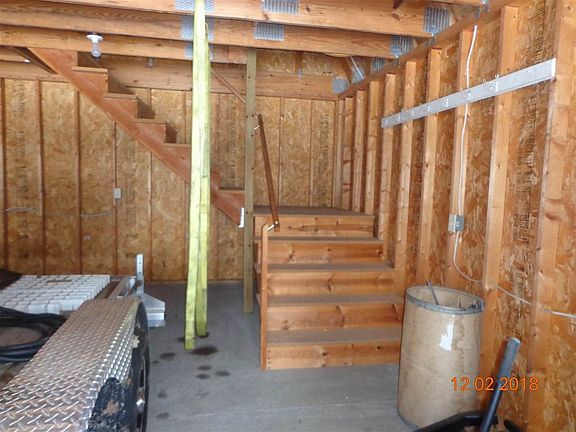 Wide Steps to 2nd story storage area