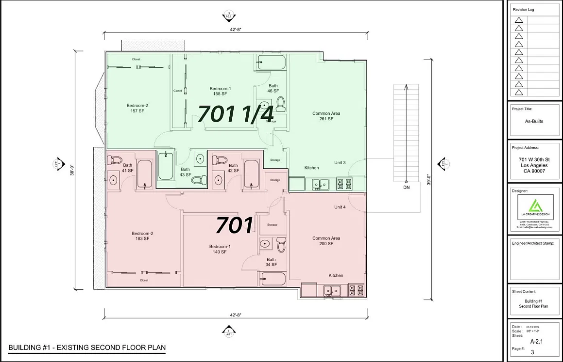 2 bed, 665 sqft, $3,575 — Photo 2